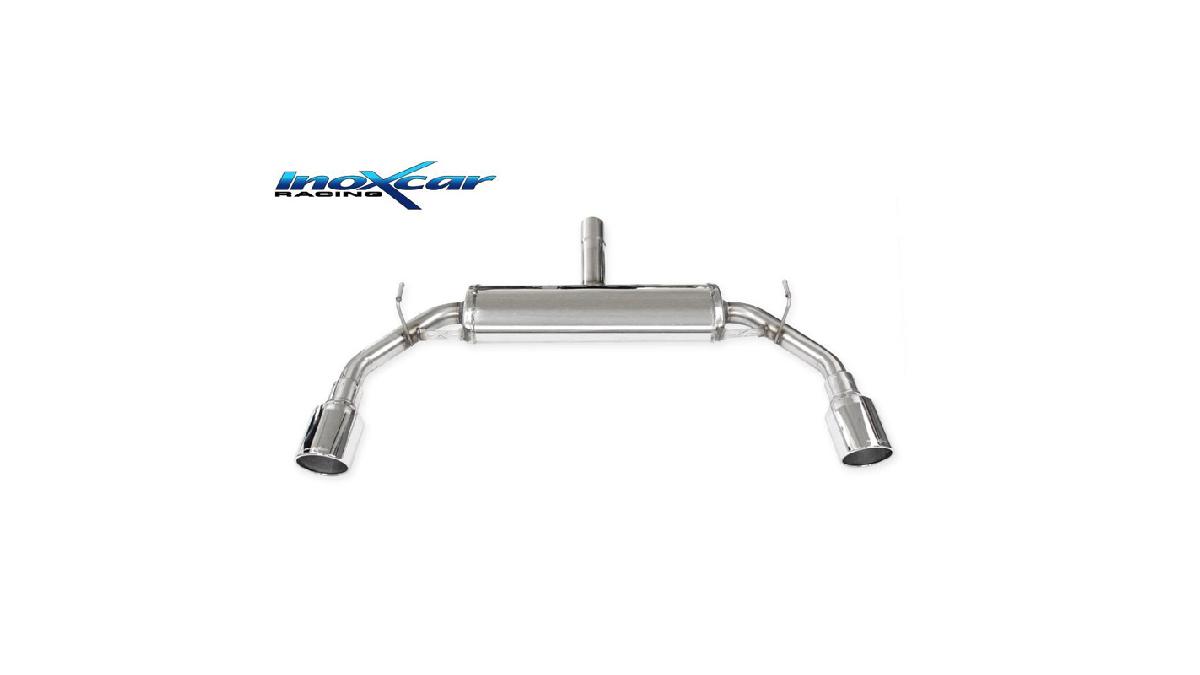 100%25+Inox+%C3%89chappement+Double+sur+mesure+pour+Alfa+Romeo+Giulietta+1750Tbi+Veloce+%28240cv%29+2016-+100mm+X-Race+%28%C3%9860mm%29